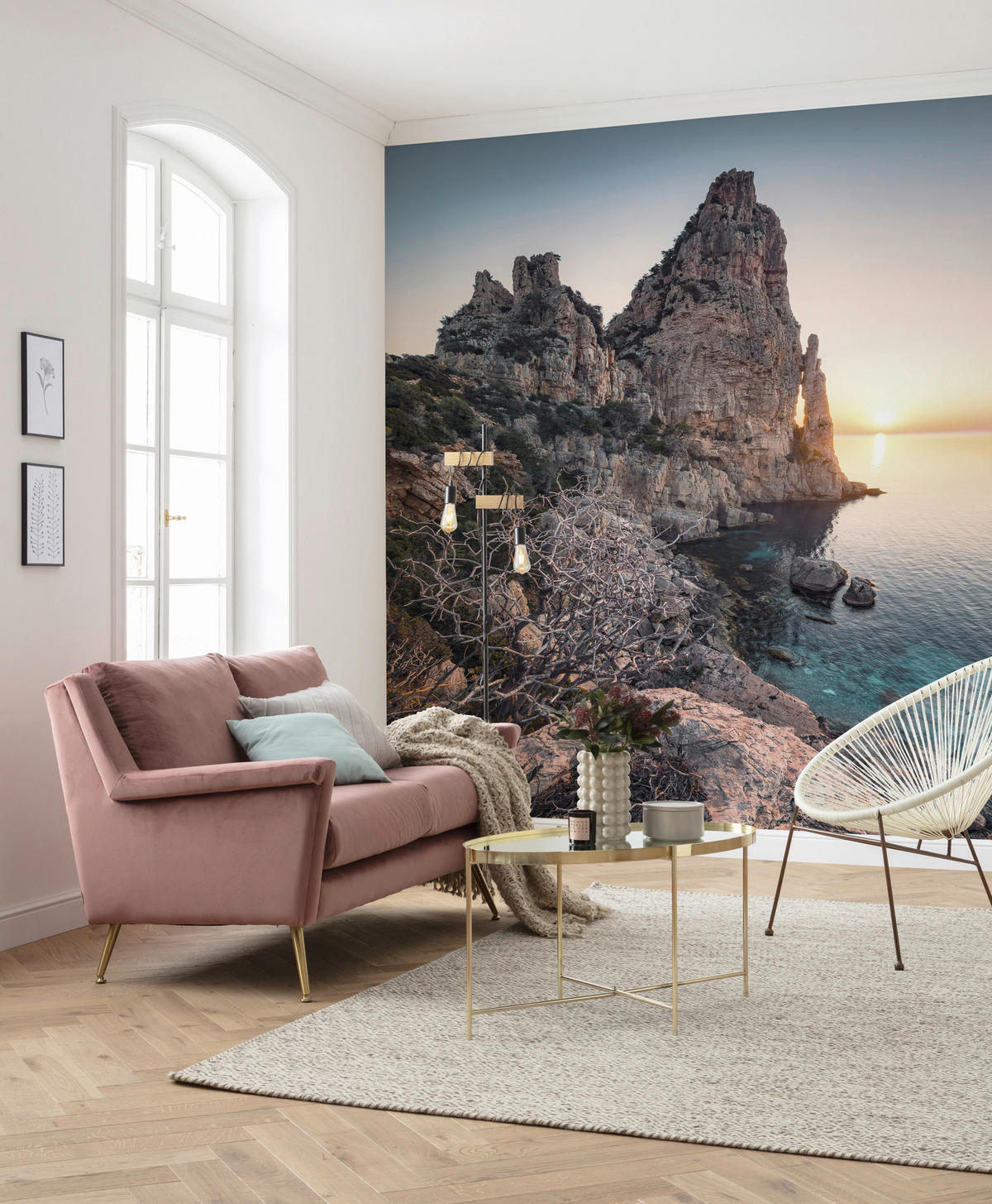 Komar Fototapete Colors of Sardegna B/L: ca. 250x280 cm Colors of Sardegna - (250,00/280,00cm) - Komar