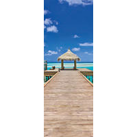 Komar Fototapete Beach Resort B/L: ca. 100x280 cm Beach Resort - (100,00/280,00cm) - Komar