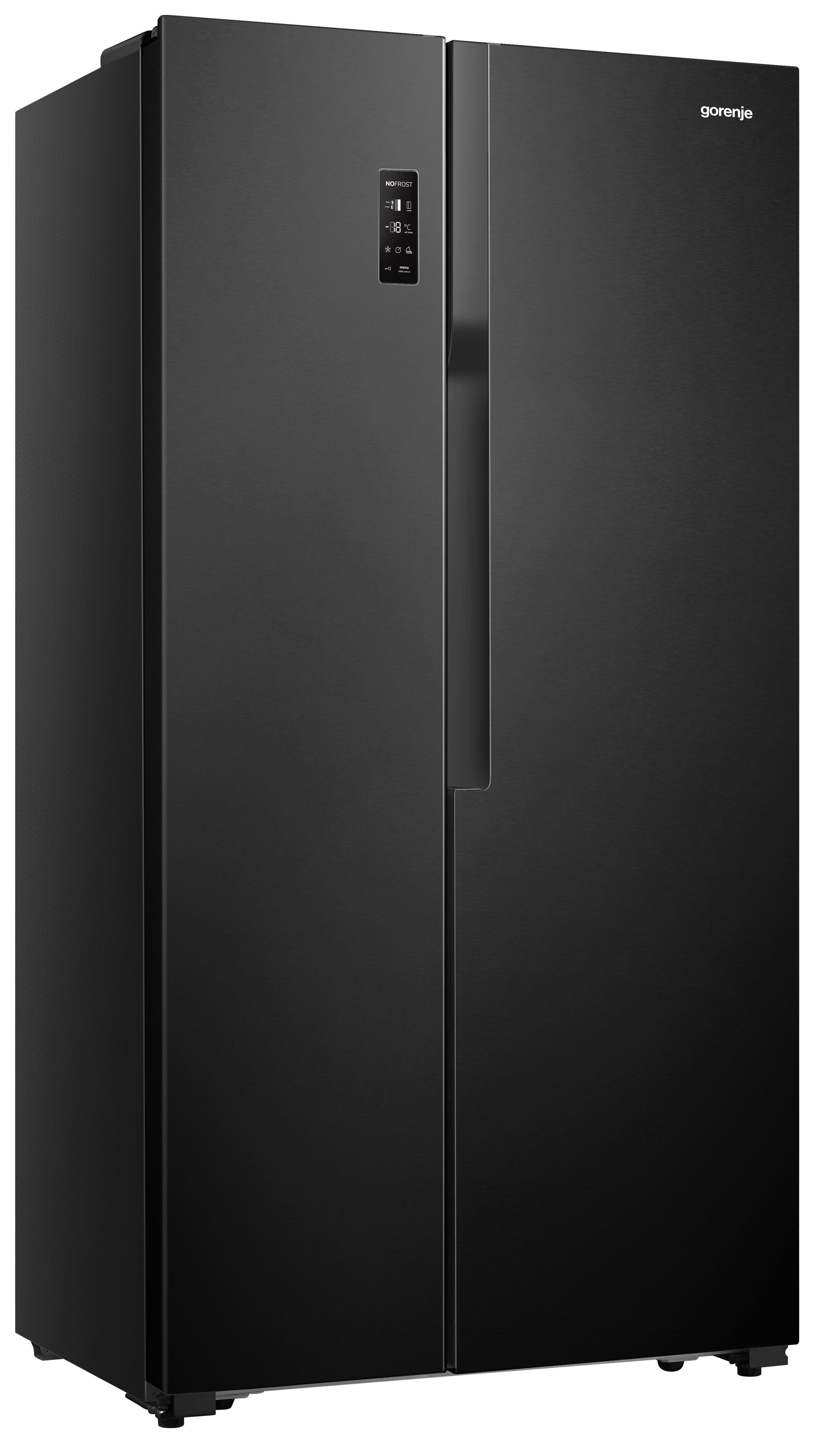 Gorenje Side-by-Side NRS918EMB schwarz B...