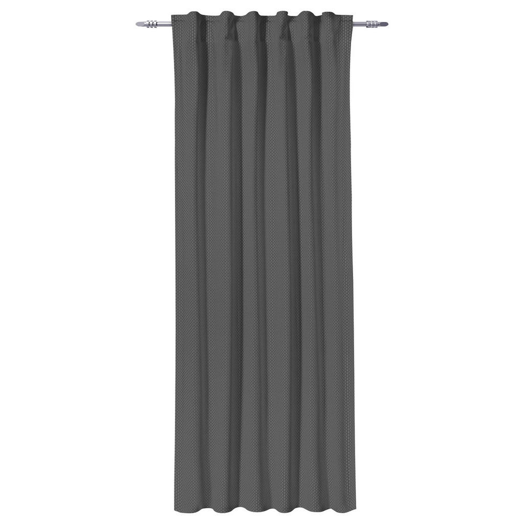 Thumbnail - POCOline Kombivorhang Wabe anthrazit B/L: ca. 135x245 cm