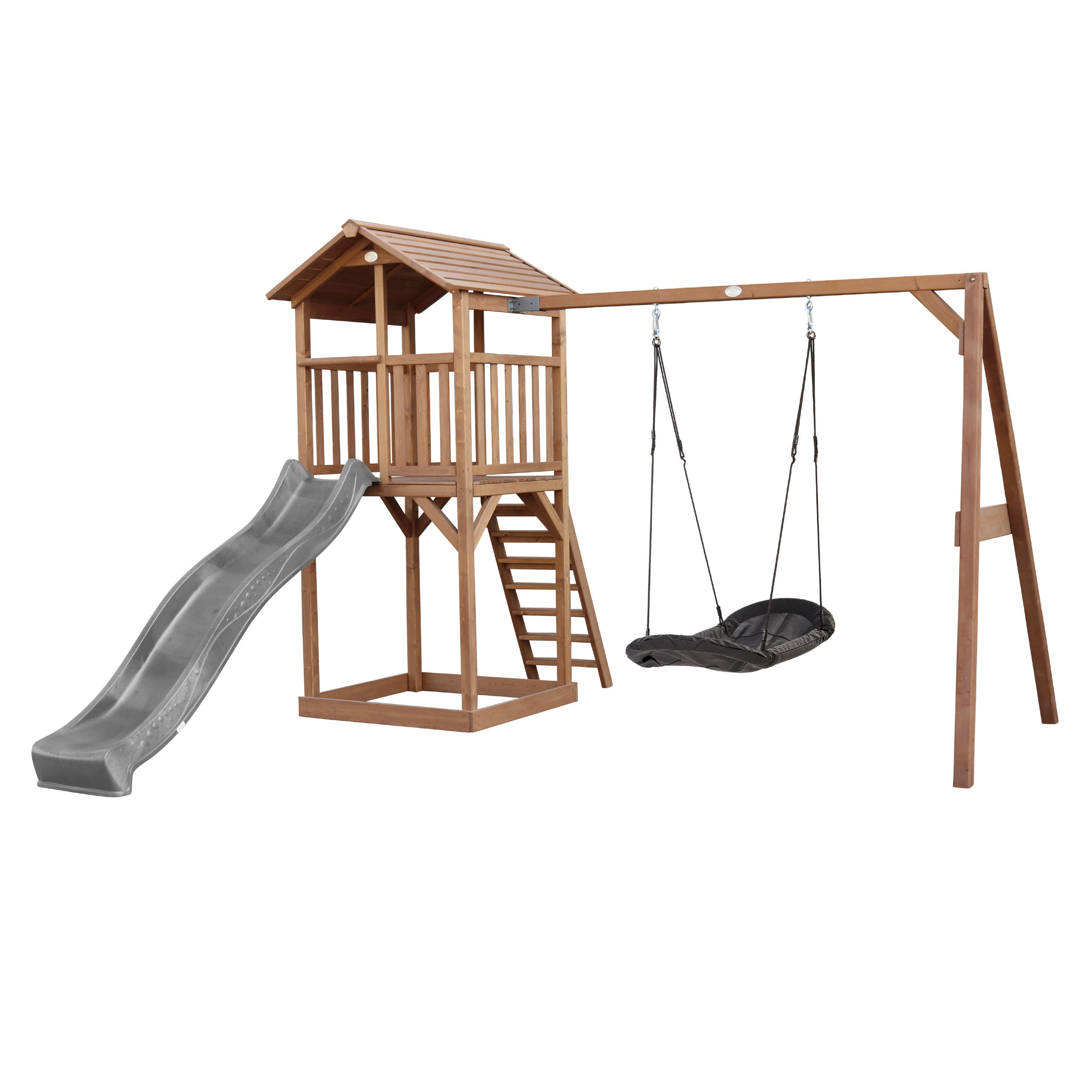 AXI Spielturm Beach Tower braun B/H/L: ca. 357x242x349 cm