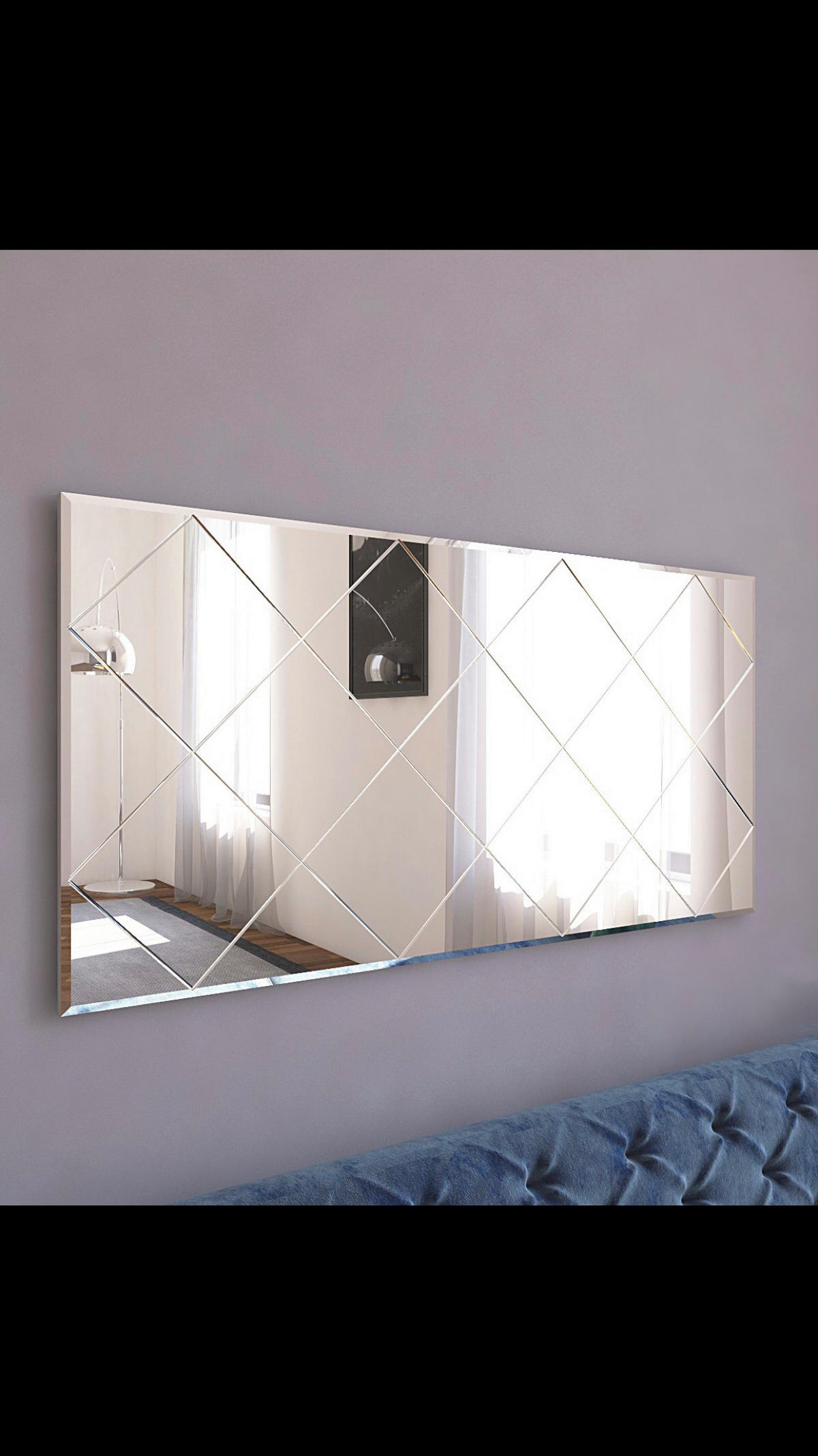 moebel17 Wandspiegel Mofo transparent Glas B/H/T: ca. 120x60x2,2 cm Mofo - transparent (120,00/60,00/2,20cm) - moebel17