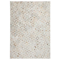 360Living Teppich Dazzle Chrom B/L: ca. 80x150 cm Dazzle - Chrom/elfenbein (80,00/150,00cm) - 360Living