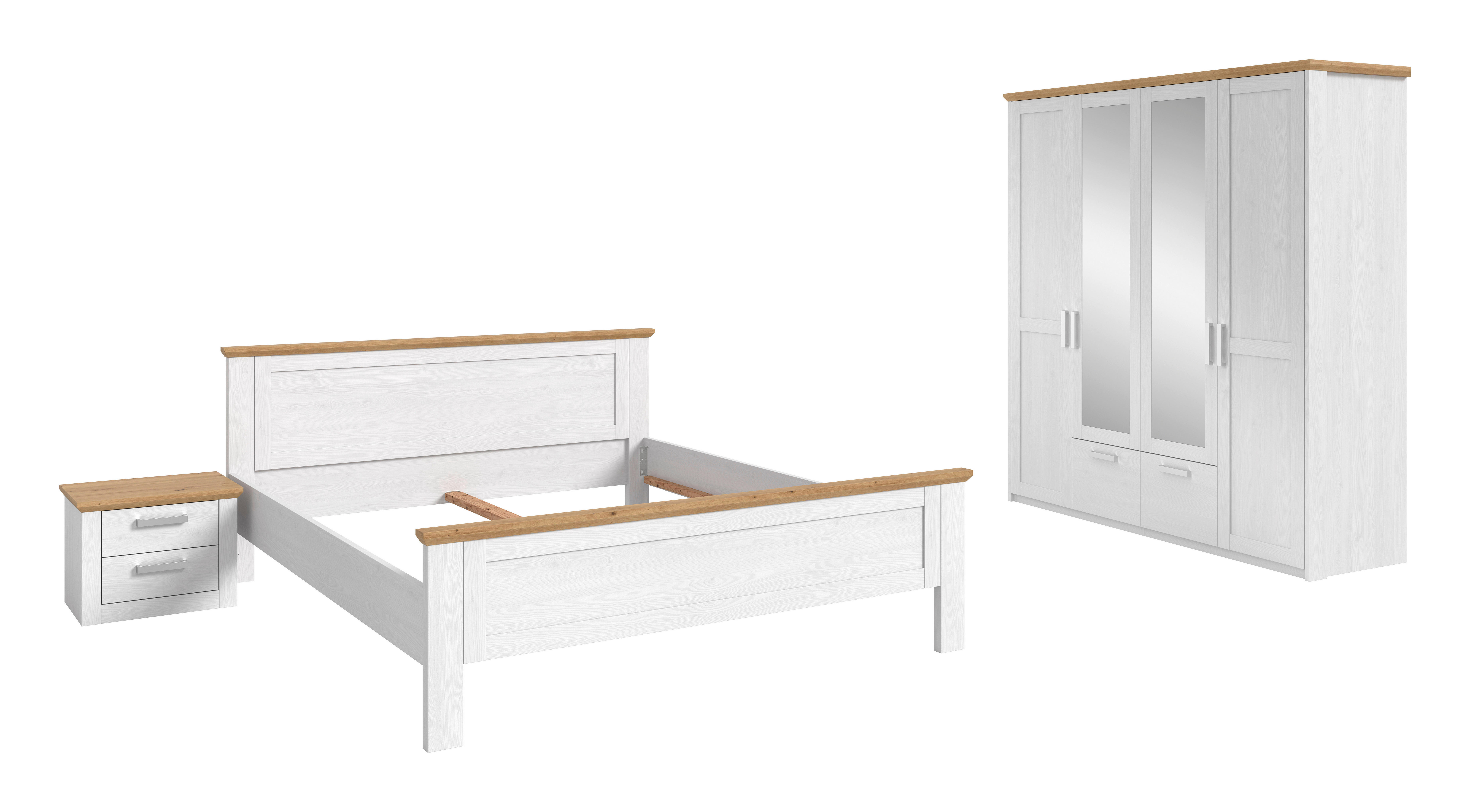 Bettanlage VERONA Sibiu Lärche Nachbildung Eiche Artisan Nachbildung VERONA - Eiche - xonox.home