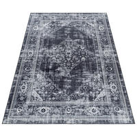 Ayyildiz Teppich FIESTA schwarz B/L: ca. 80x150 cm FIESTA - schwarz (80,00/150,00cm) - Ayyildiz