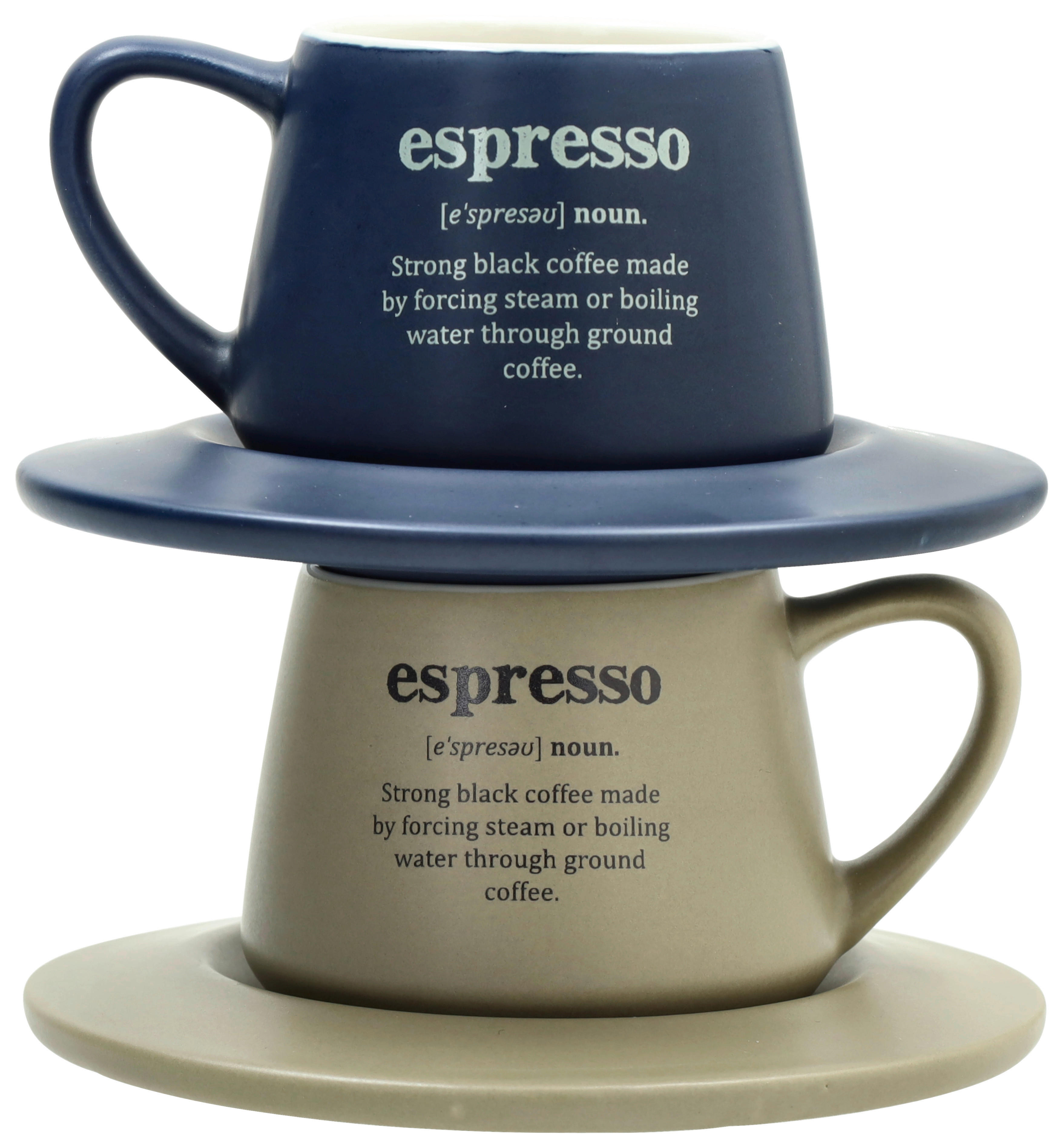 Thumbnail - TOGNANA Espressotassenset beige Keramik 4 tlg.