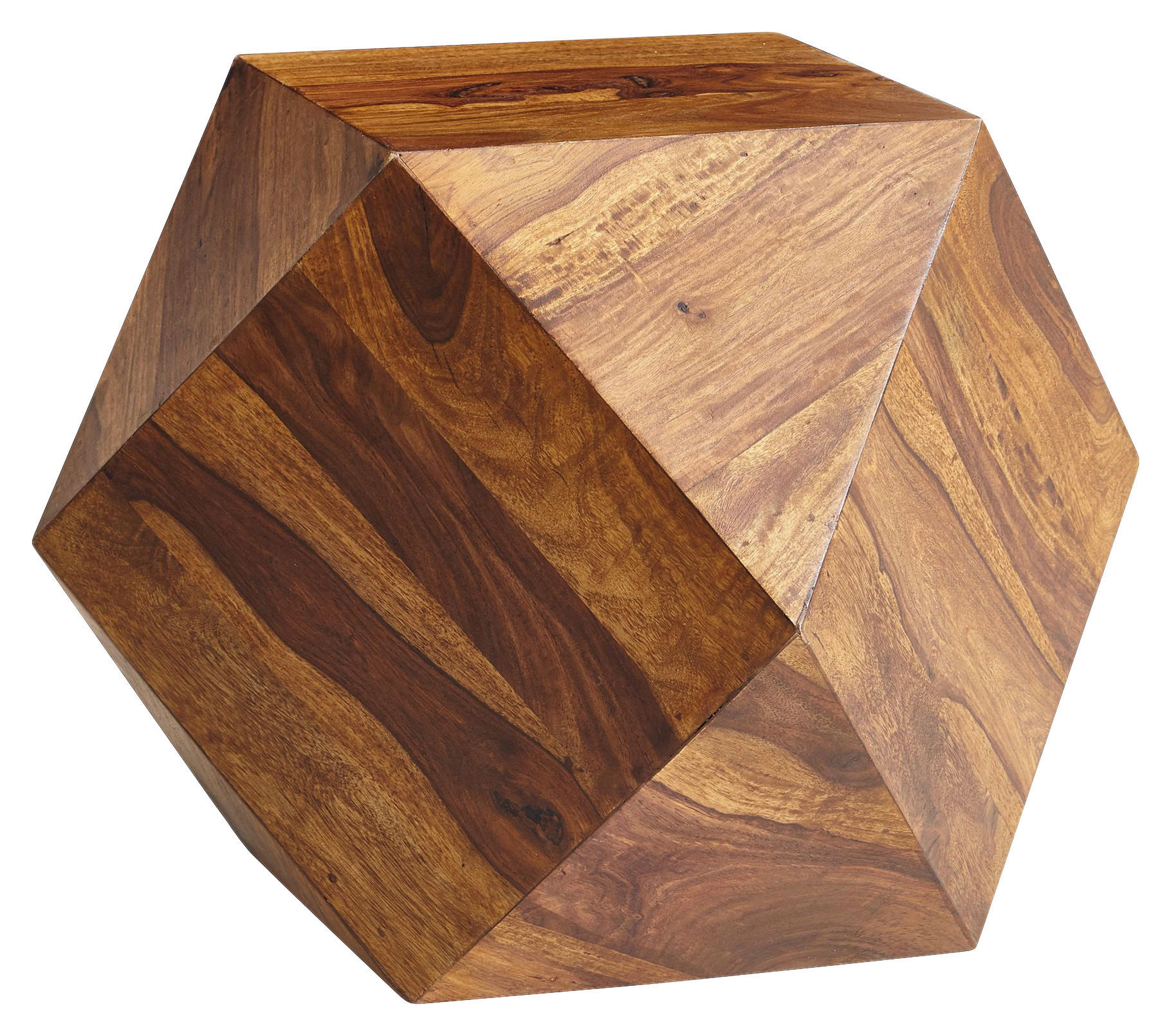 Wohnling Couchtisch braun B/H/T: ca. 43x57x57 cm Couchtisch - braun (43,00/57,00/57,00cm) - Wohnling