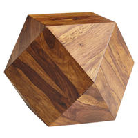 Couchtisch braun B/H/T: ca. 43x57x57 cm Couchtisch - braun (43,00/57,00/57,00cm) - Wohnling