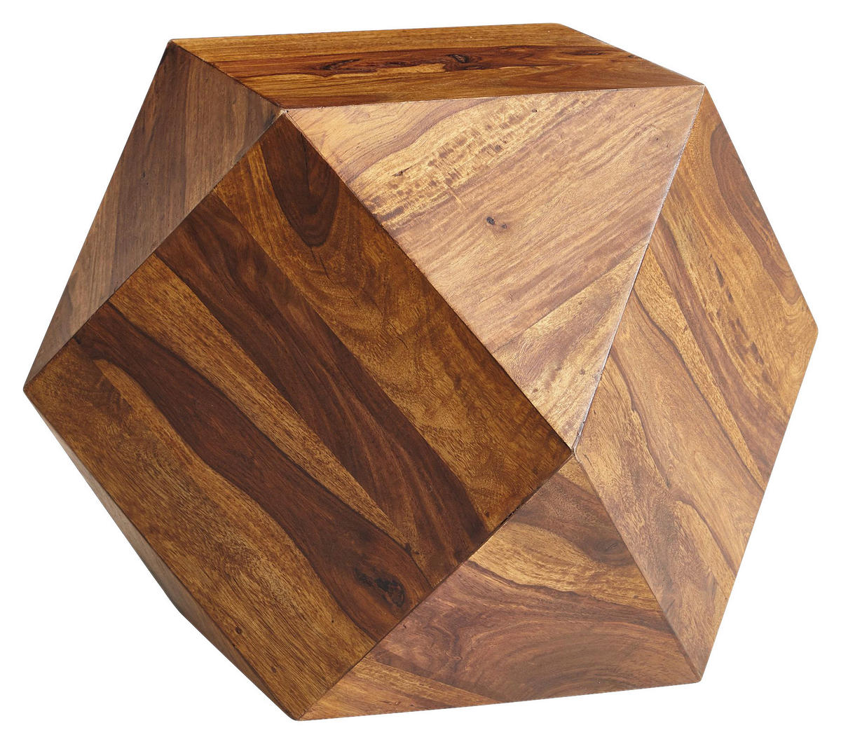 Couchtisch braun B/H/T: ca. 43x57x57 cm Couchtisch - braun (43,00/57,00/57,00cm) - Wohnling