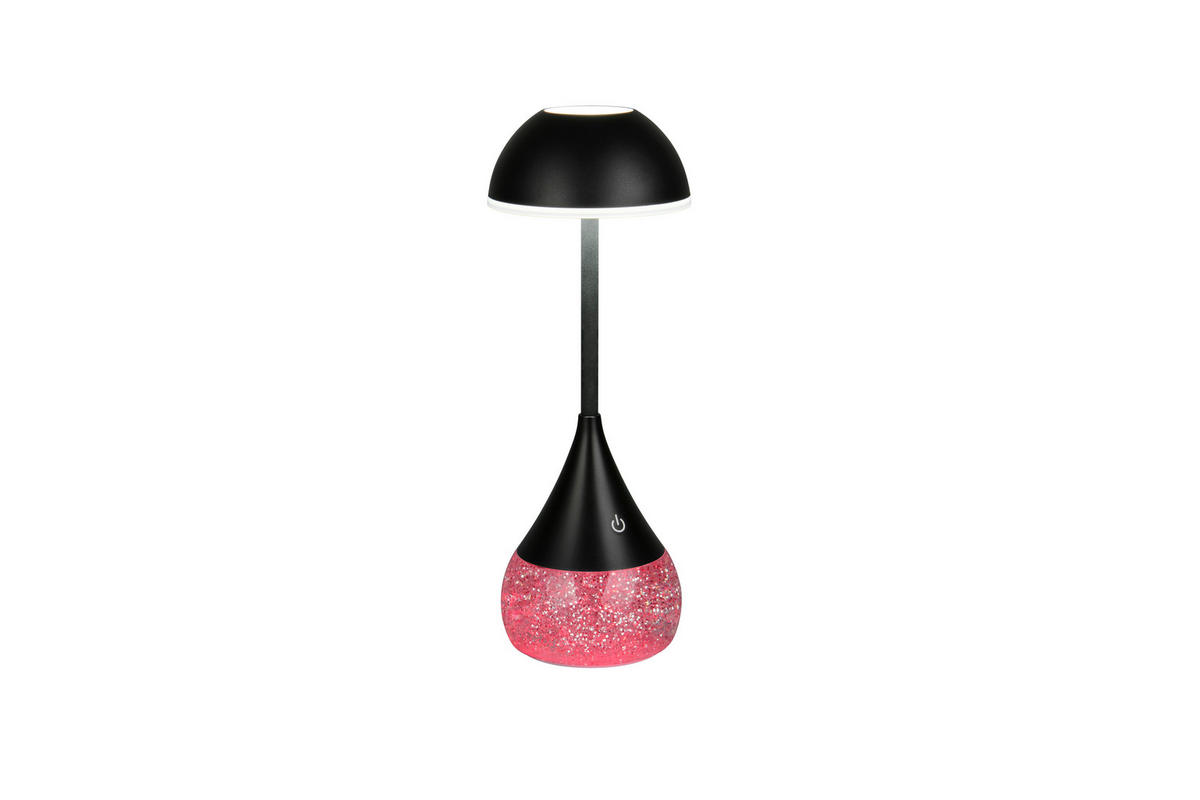 Reality Leuchten LED-Tischleuchte schwarz Kunststoff B/L: ca. 11x28,3 cm LED-Tischleuchte_Tembo - schwarz (11,00/28,30cm) - Reality Leuchten