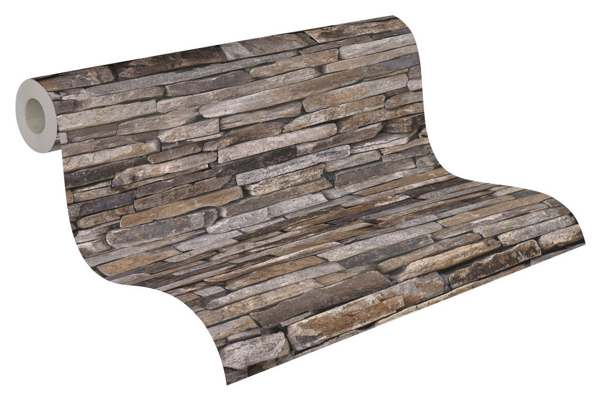 A.S.Creation Vliestapete beige blau B/H/D: ca. 53x1005x9 cm Vliestapete - beige/blau (9,00/1005,00cm) - A.S.Creation