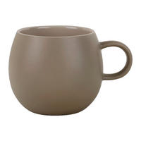 Kaffeebecher beige Steinzeug Kaffeebecher_Modern - beige (9,10/8,70/8,70cm)