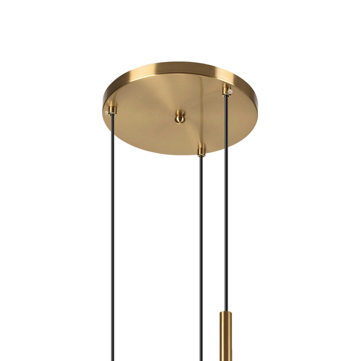 Lamkur Hängeleuchte Kupfer Stahl Glas B/H/L: ca. 120x45x45 cm G9 3 Brennstellen Chita - Kupfer (45,00/120,00/45,00cm) - Lamkur