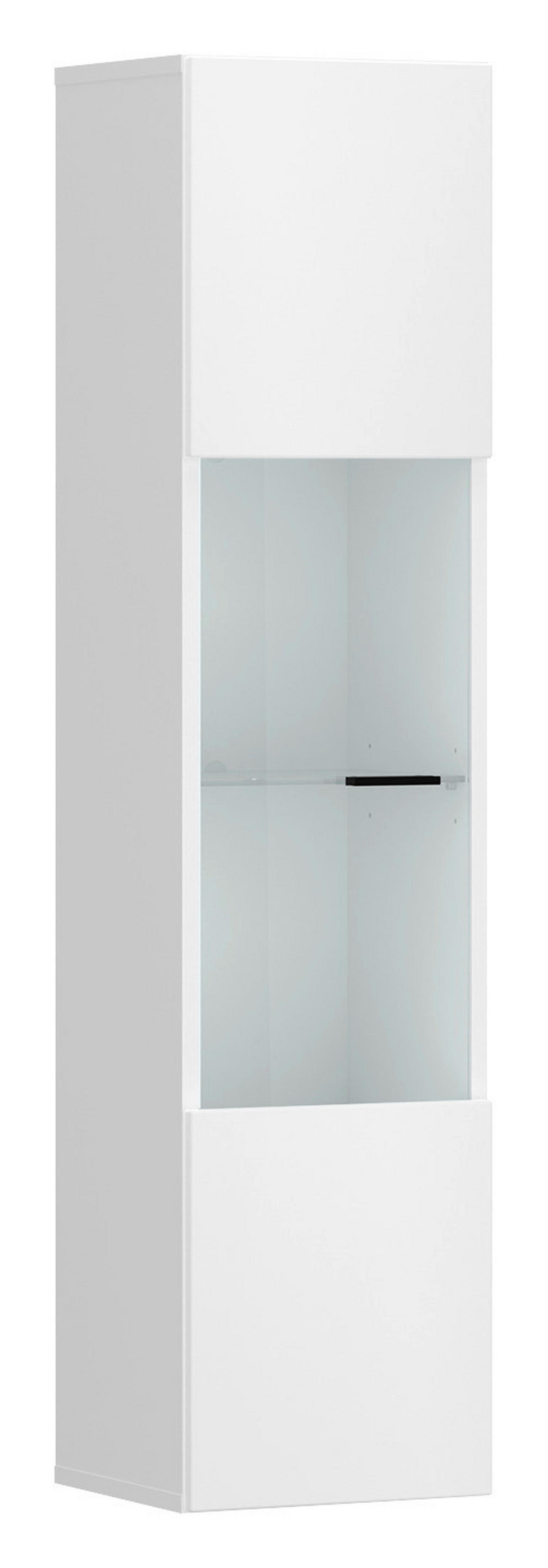 Vitrine Otis weiß B/H/T: ca. 30x130x35 cm Otis - weiß (30,00/130,00/35,00cm)