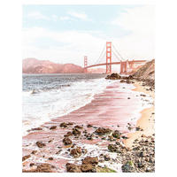 Komar Poster Golden Gate Brücke B/L: ca. 40x50 cm Golden Gate - (40,00/50,00cm) - Komar