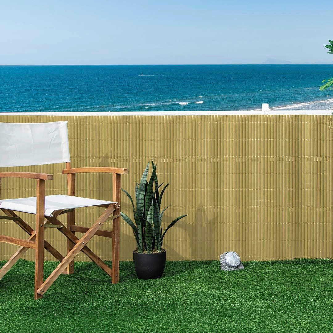 Thumbnail - NORTENE Sichtschutz natur PVC B/H/L: ca. 300x8x90 cm