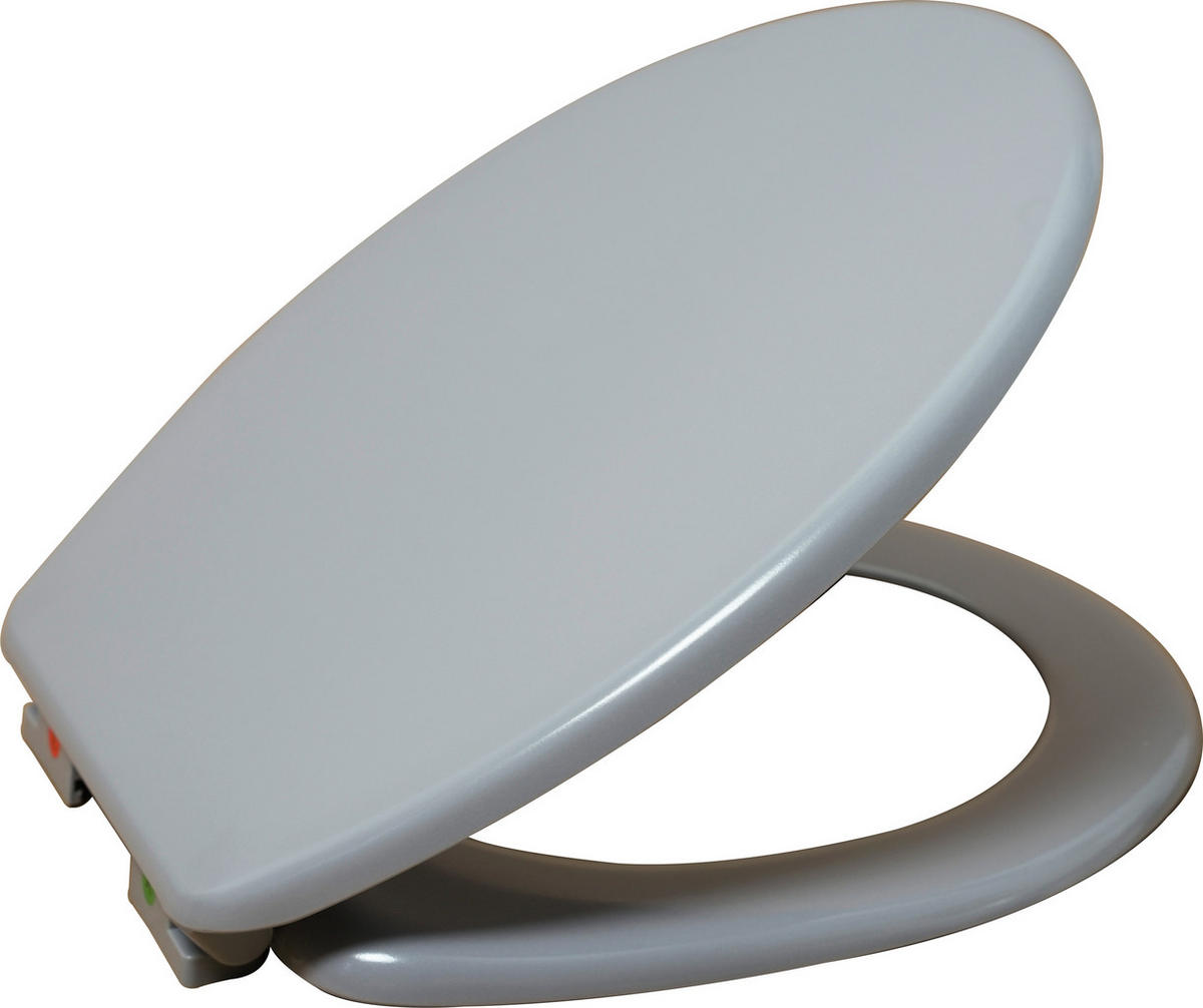 WC-Sitz grau Duroplast WC-Sitz_Cassano Duroplast grau - grau