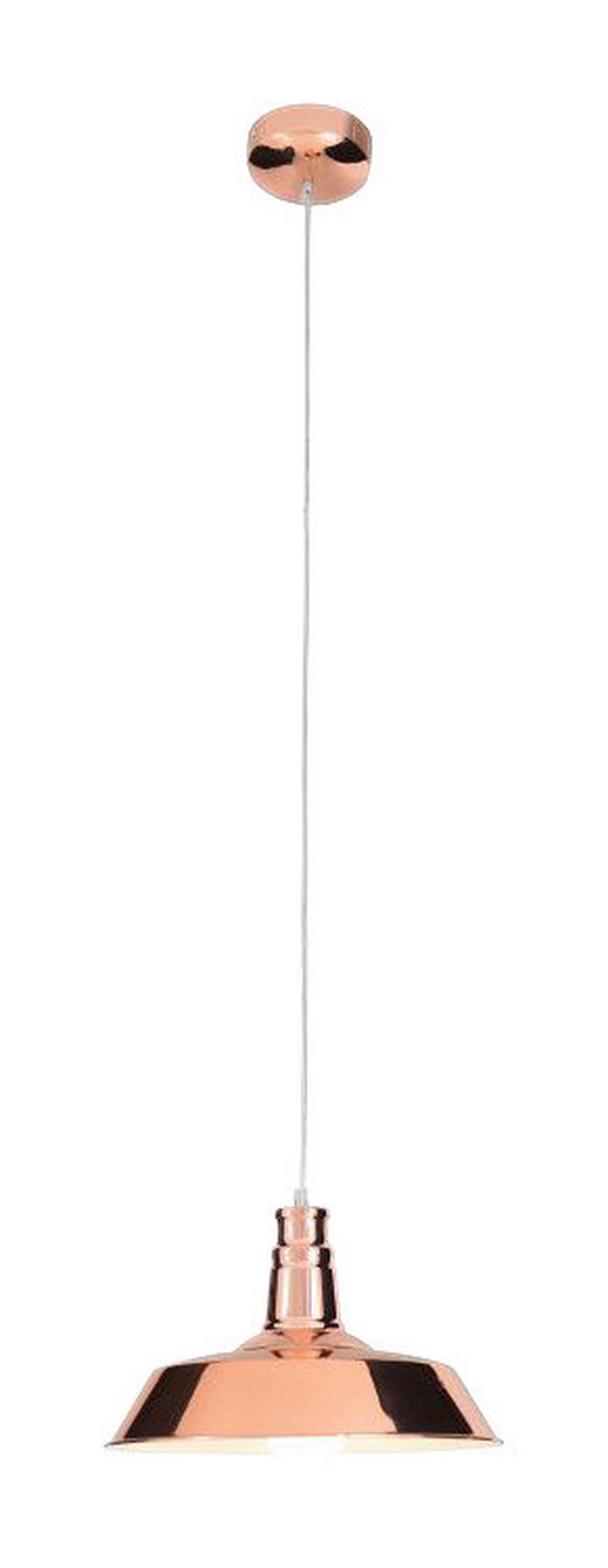 Näve Leuchten Pendelleuchte NV6077547 Kupfer Metall H/D: ca. 90x25 cm E27 1 Brennstellen Copper - Kupfer (25,00/90,00cm) - Näve Leuchten