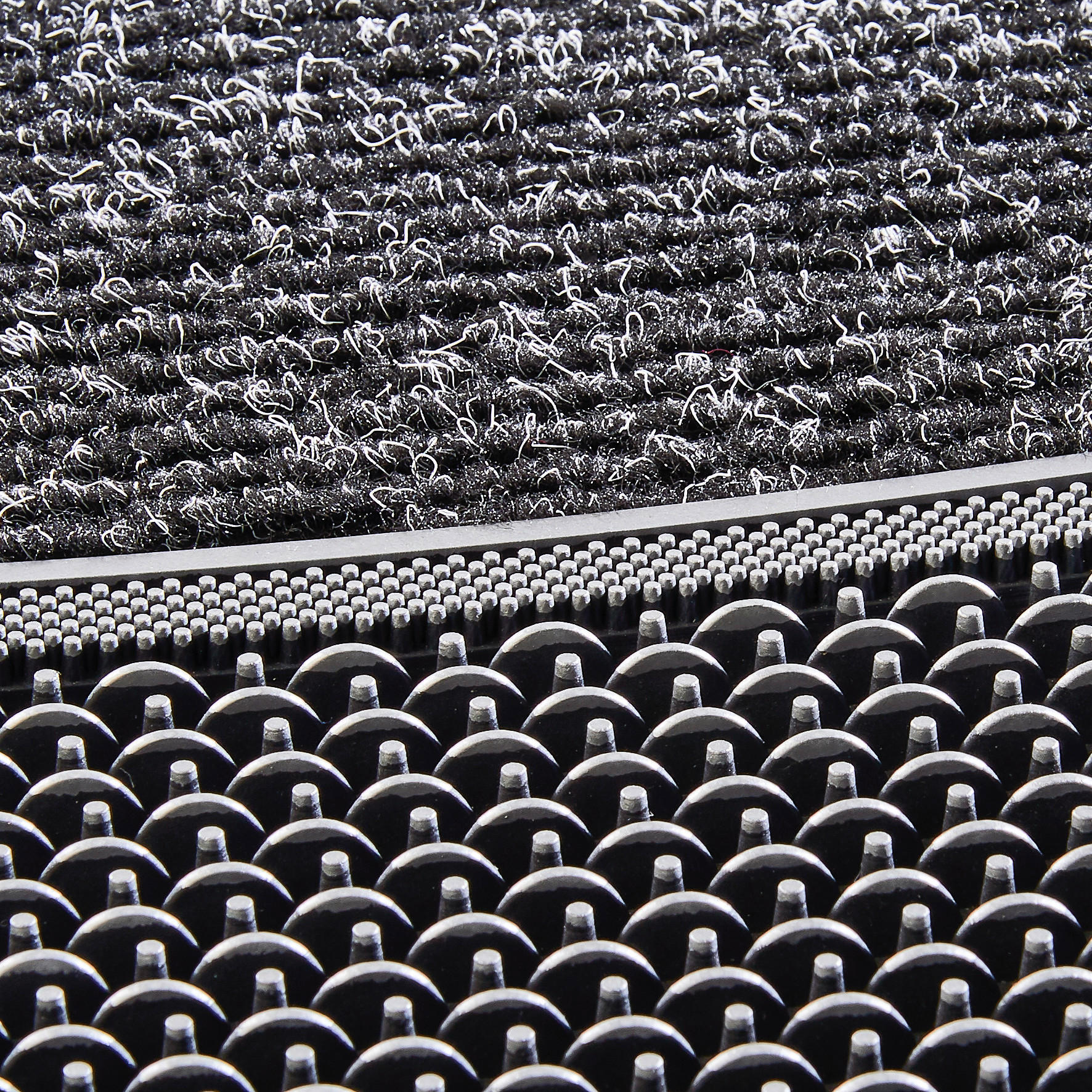 Fußmatte anthrazit B/L: ca. 57x70 cm Fußmatte_TwinClean 57x70 Welcome - anthrazit (57,00/70,00cm)