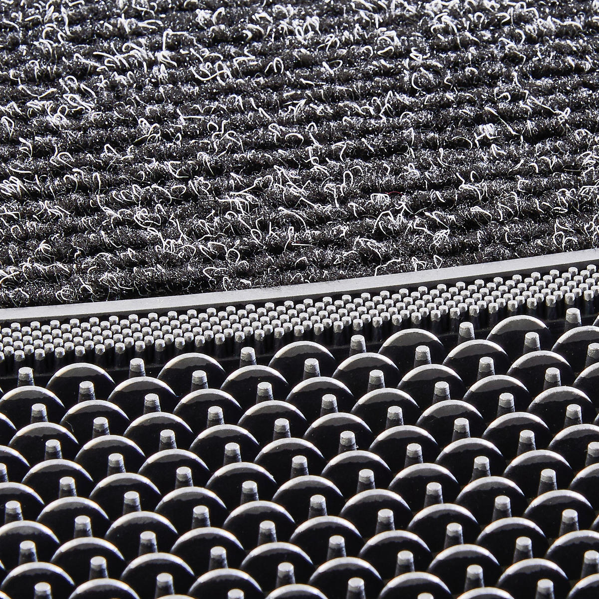 Fußmatte anthrazit B/L: ca. 57x70 cm Fußmatte_TwinClean 57x70 Welcome - anthrazit (57,00/70,00cm)