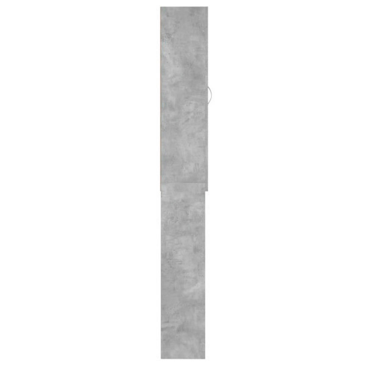 Waschmaschinenschrank Beton Waschmaschinenschrank - Beton - vidaXL