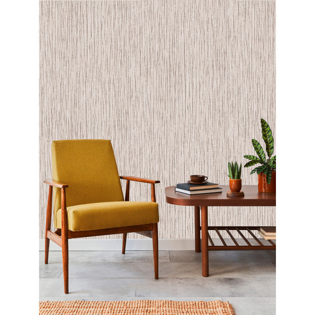 Thumbnail - UGEPA Vliestapete Textiloptik beige B/L: ca. 53x1005 cm