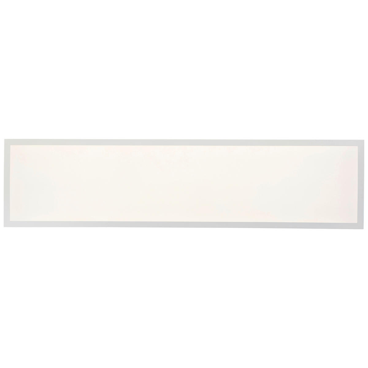 Brilliant LED-Deckenleuchte weiß Metall Kunststoff B/H/L: ca. 122,5x8x33 cm Briston - weiß (33,00/122,50/8,00cm) - Brilliant