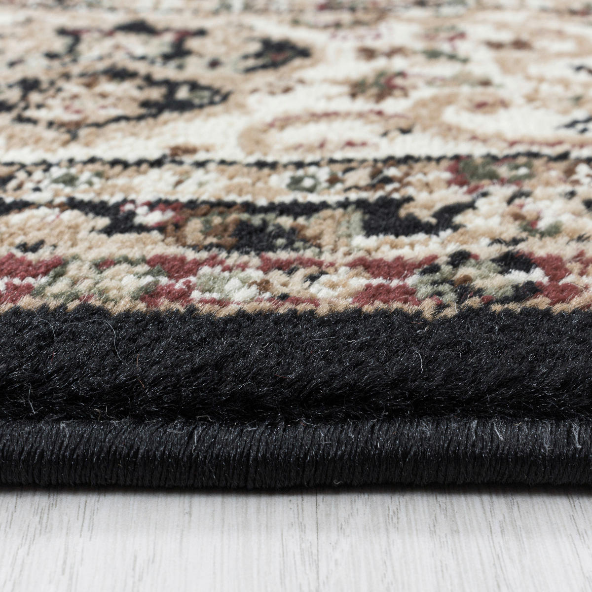 Ayyildiz Teppich KASHMIR schwarz B/L: ca. 120x170 cm KASHMIR - schwarz (120,00/170,00cm) - Ayyildiz