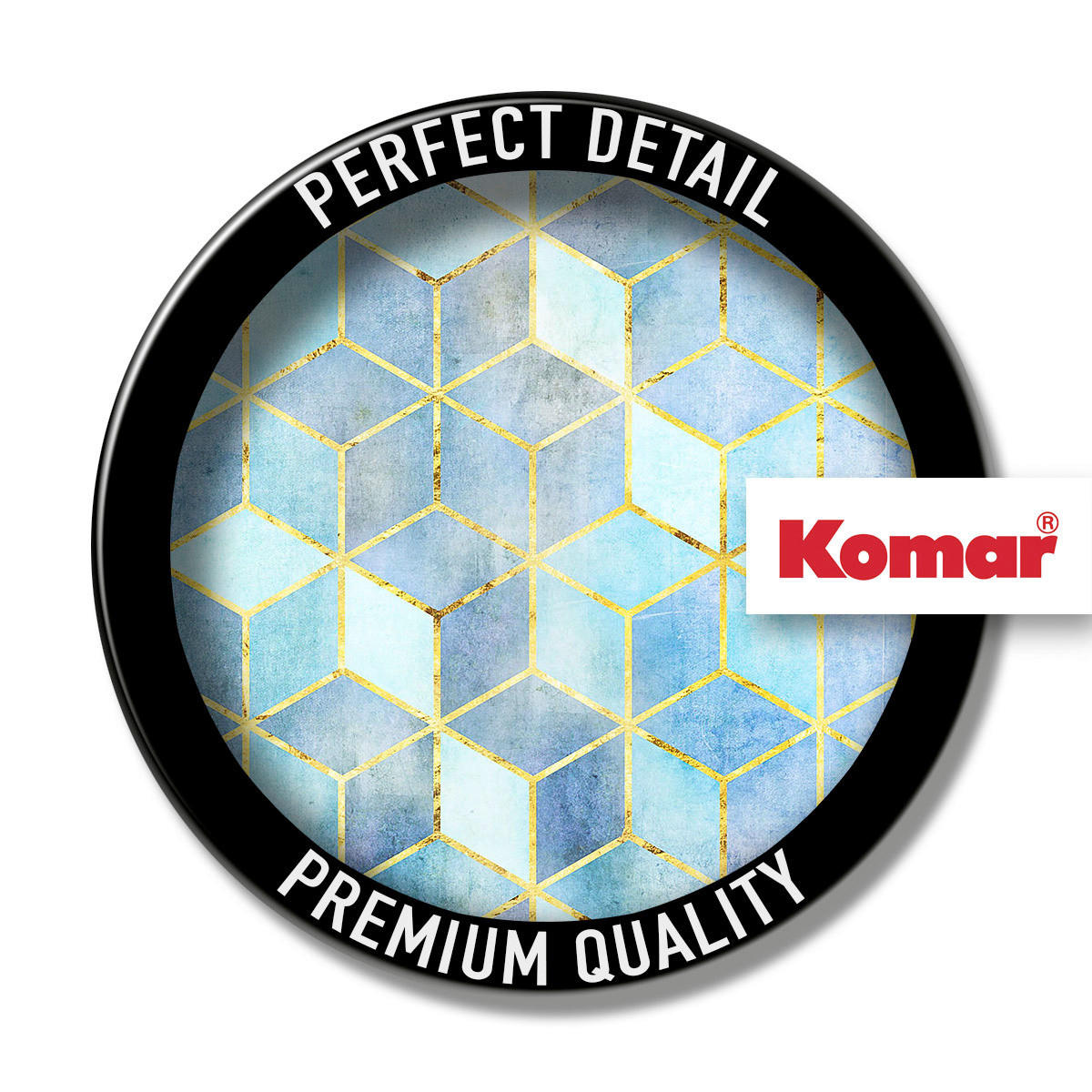 Komar Fototapete Mosaik Azzuro B/L: ca. 200x250 cm Mosaik Azzuro - (200,00/250,00cm) - Komar