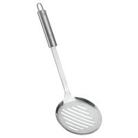 Haushaltshelfer silber Edelstahl B/H/L: ca. 11,2x35,6x5,2 cm Schaumlöffel - silber (5,20/11,20/35,60cm)