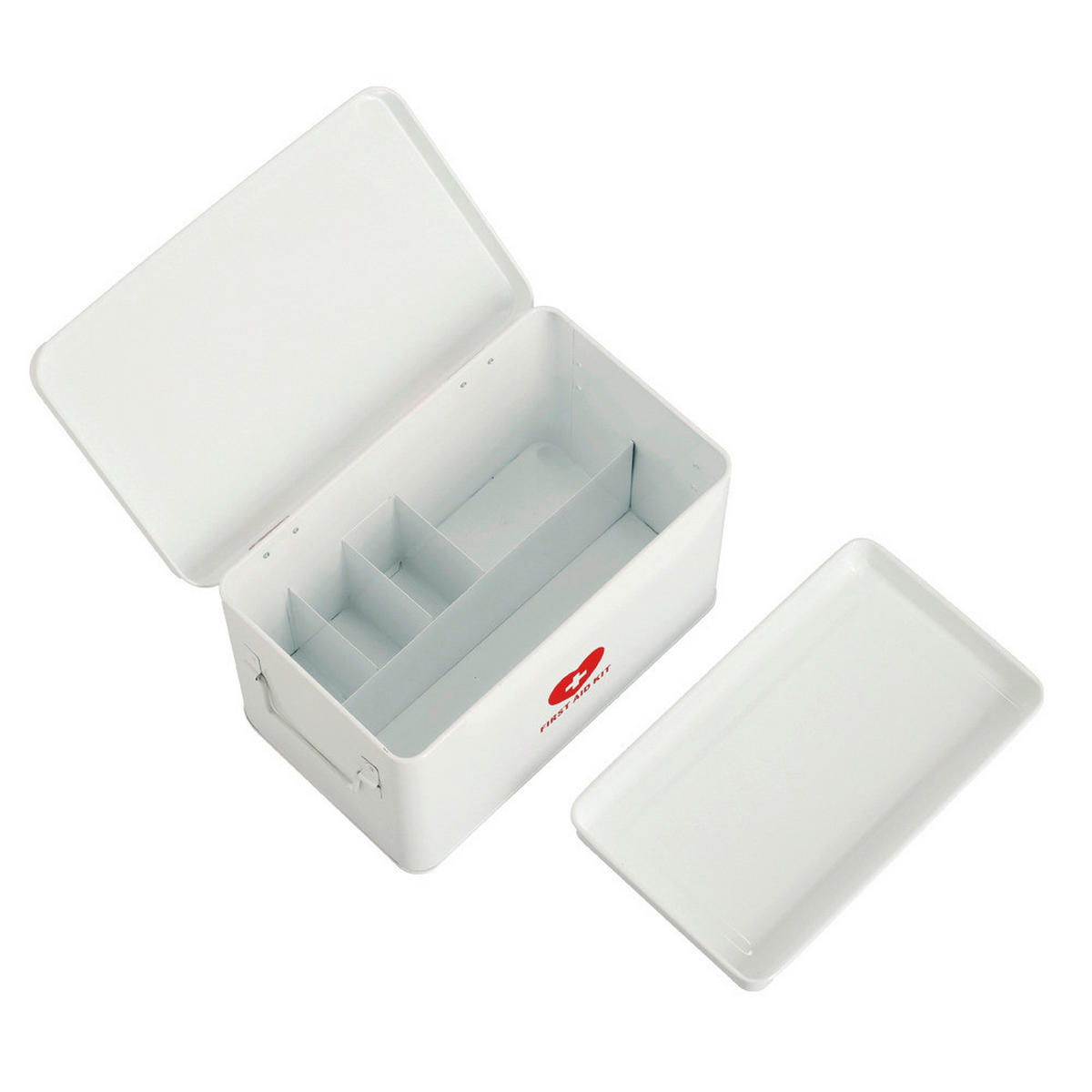 Zeller Medizinbox rot Medizinbox - weiß/rot (32,00/19,00/20,50cm) - Zeller