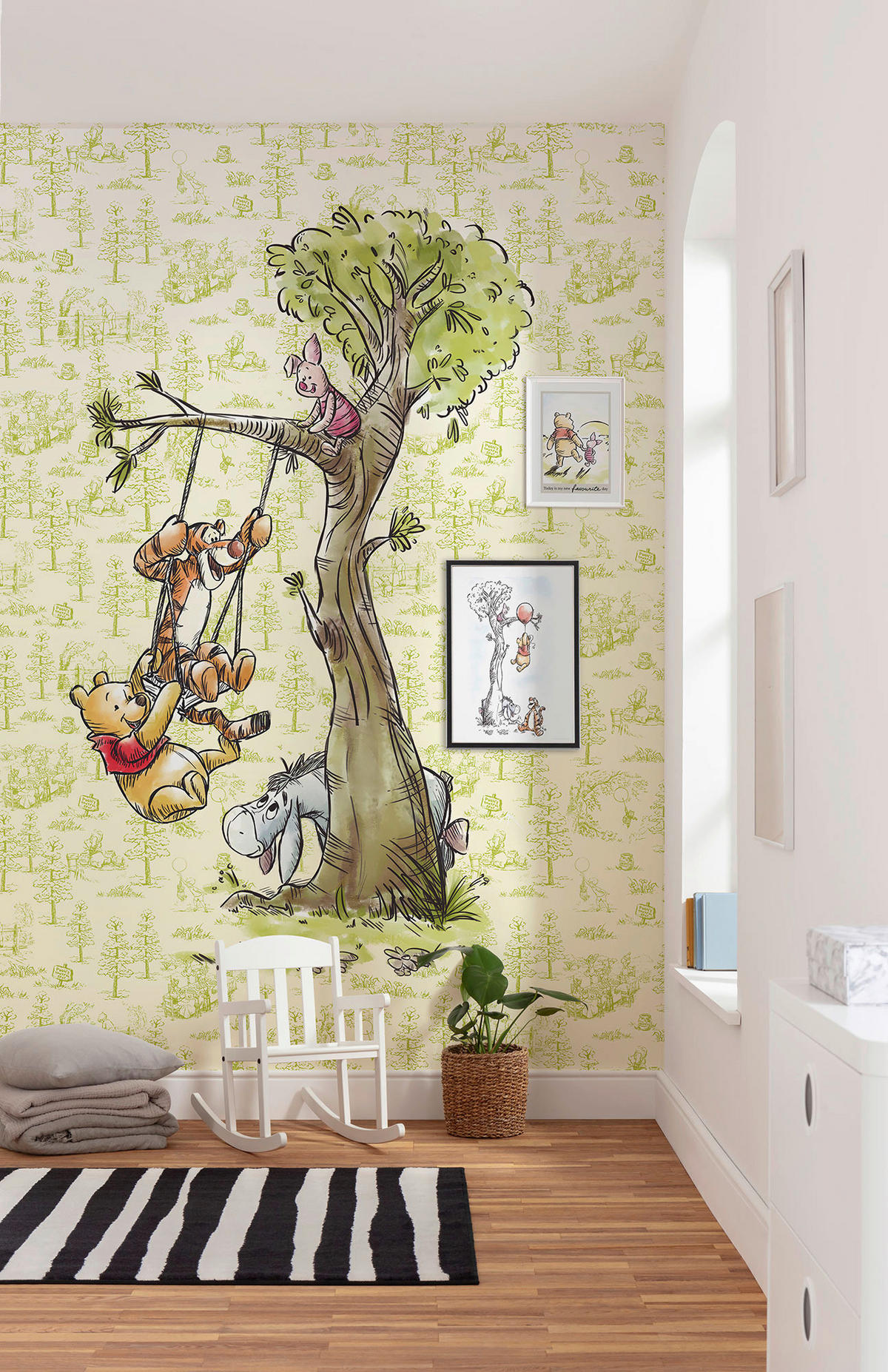 Komar Fototapete Winnie the Pooh in the wood DX4-017 B/H: ca. 200x280 cm ▷  online bei POCO kaufen