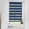 Doppelrollo Duo blau B/L: ca. 45x150 cm Duo - blau (45,00/150,00cm) - LICHTBLICK
