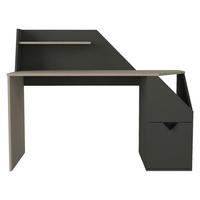 Schreibtisch Gusto grau anthrazit B/H/T: ca. 140x74x60 cm Gusto - anthrazit/grau (140,00/74,00/60,00cm) - moebel17