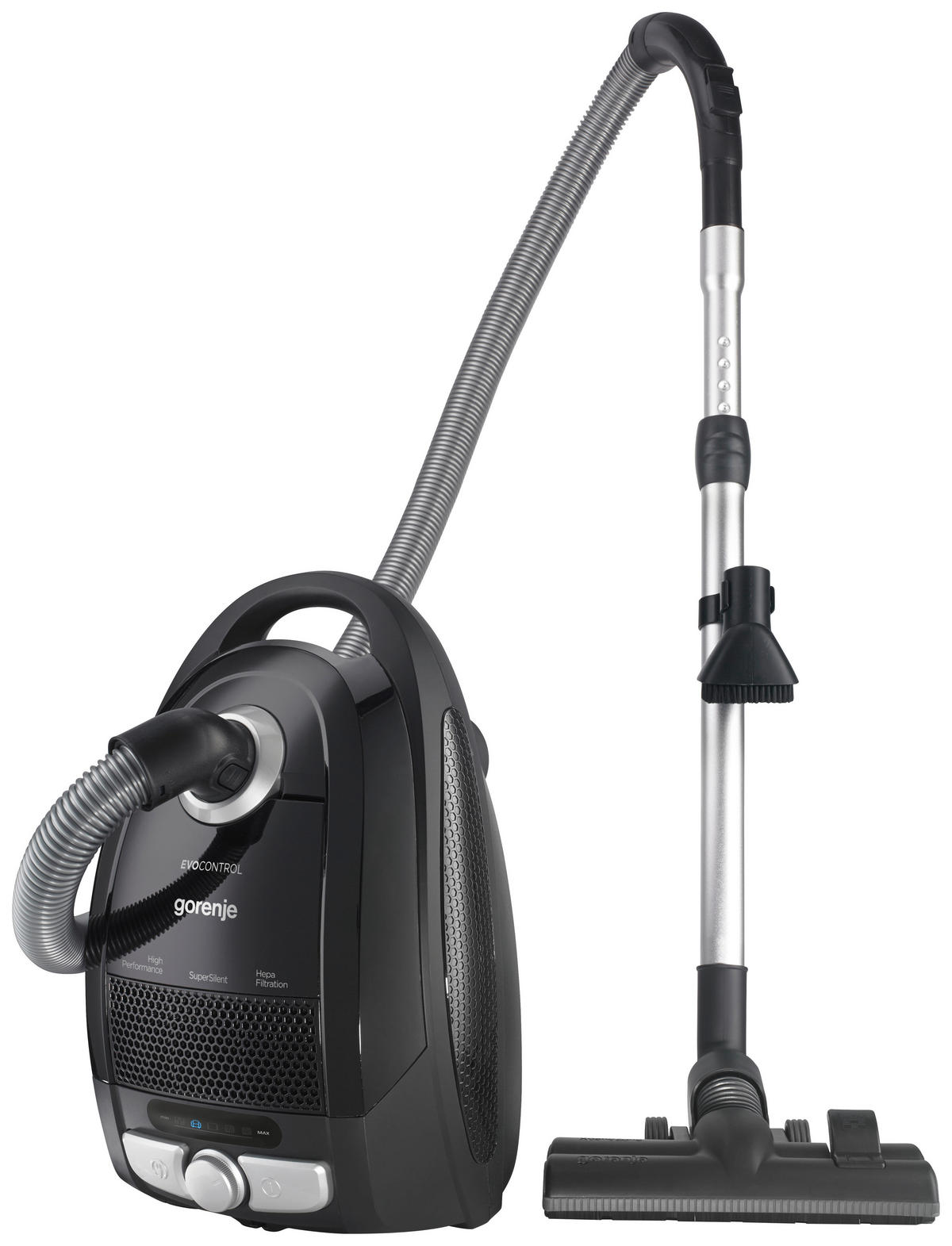 Gorenje Bodenstaubsauger VCE21ECBK schwarz Kunststoff Metall B/H/L: ca. 24x30x46 cm Bodenstaubsauger_VCE21ECBK - schwarz (46,00/24,00/30,00cm) - Gorenje