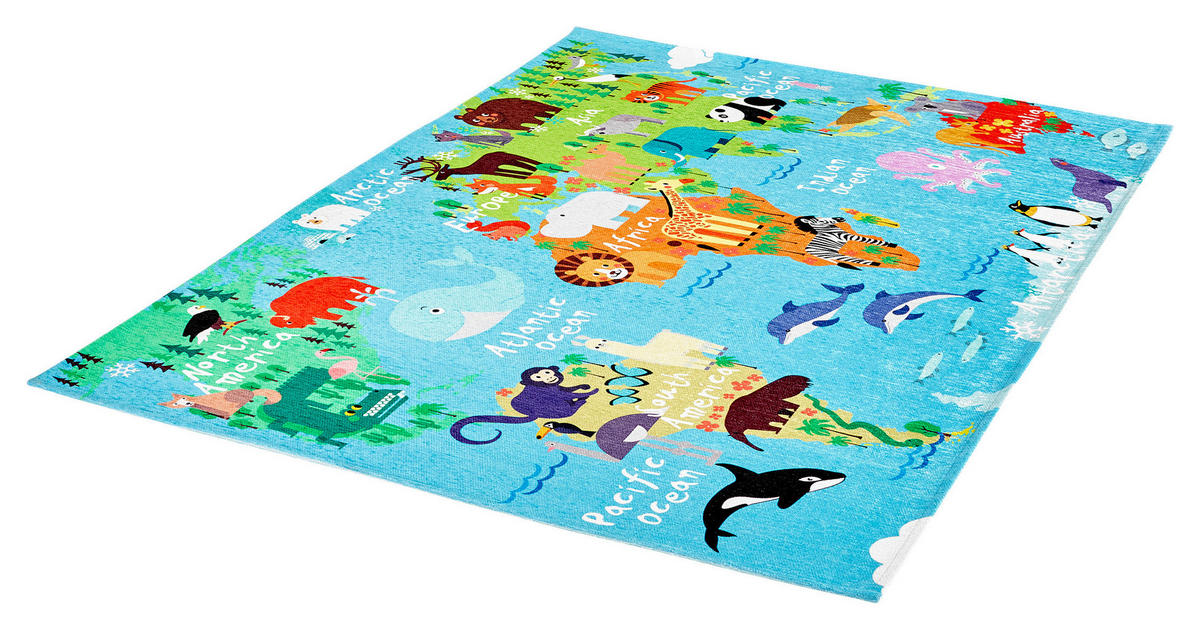 Obsession Kinderteppich My Fun Kids My Fun Kids - (120,00/170,00cm) - Obsession