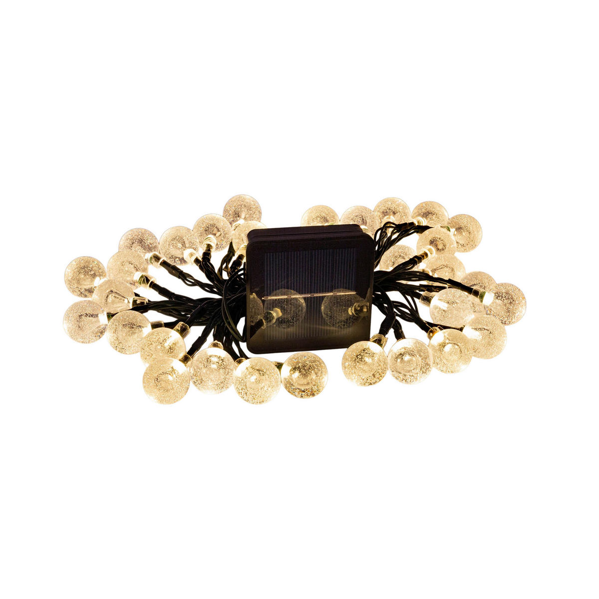 Lichterkette schwarz Kunststoff B/H/T: ca. 935x2x6,5 cm BECUL - schwarz (935,00/2,00/6,50cm) - Näve Leuchten