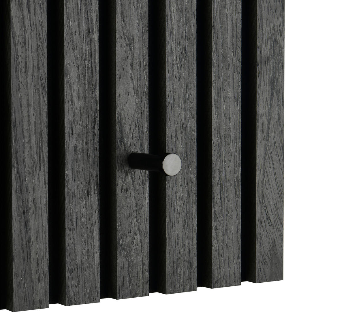Wandgarderobe Grace schwarz B/H/T: ca. 60x30x7 cm Grace - schwarz (60,00/30,00/7,00cm)