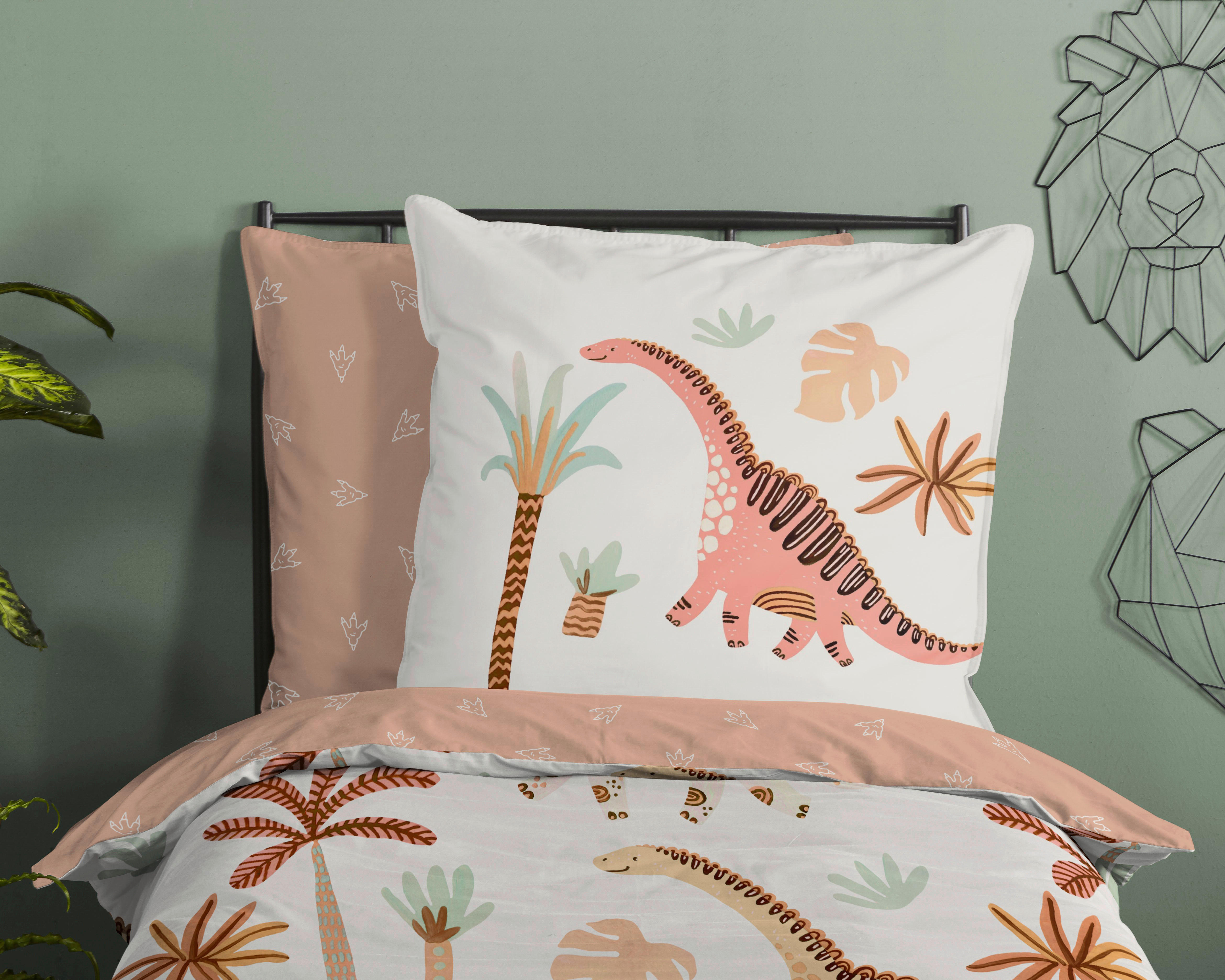 Bettwäsche Dino Multi Baumwolle B/L: ca. 135x200 cm Dino - Multi (135,00/200,00cm) - Good Morning