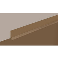 Sockelleiste L/B/H: ca. 500x5x1,5 cm pro Stück Sockelleiste_PVC 5m sk beige - (500,00/5,00/1,50cm) - POCOline
