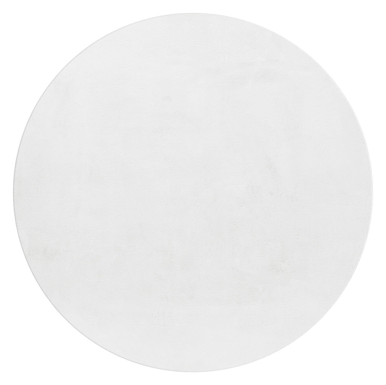 Ayyildiz Teppich POUFFY weiß B/L: ca. 200x200 cm POUFFY - weiß (200,00/200,00cm) - Ayyildiz