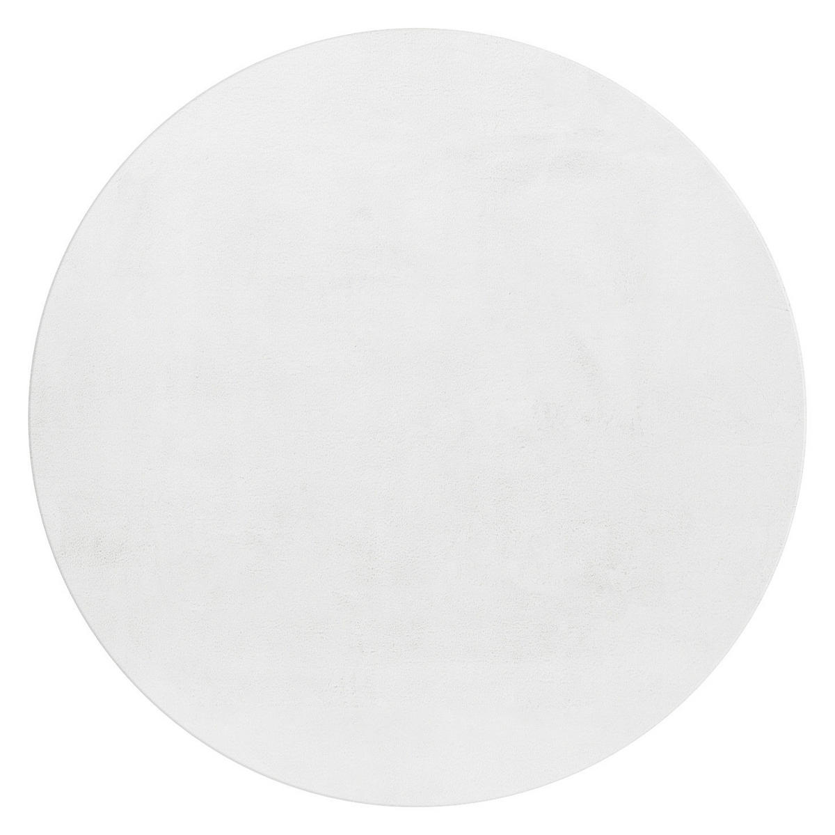 Ayyildiz Teppich POUFFY weiß B/L: ca. 200x200 cm POUFFY - weiß (200,00/200,00cm) - Ayyildiz
