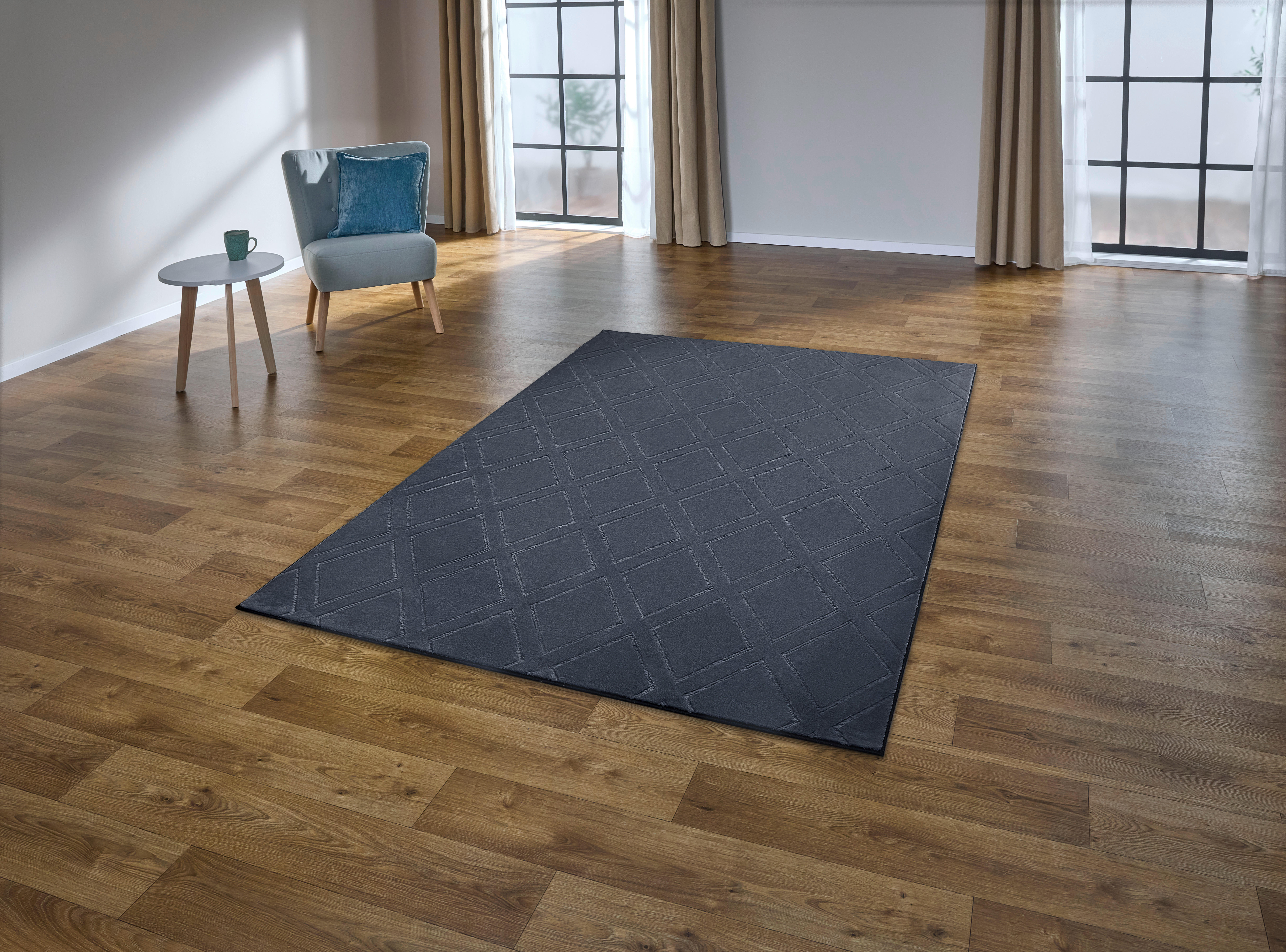 Teppich Monaco stone B/L: ca. 160x230 cm Monaco - stone (160,00/230,00cm)