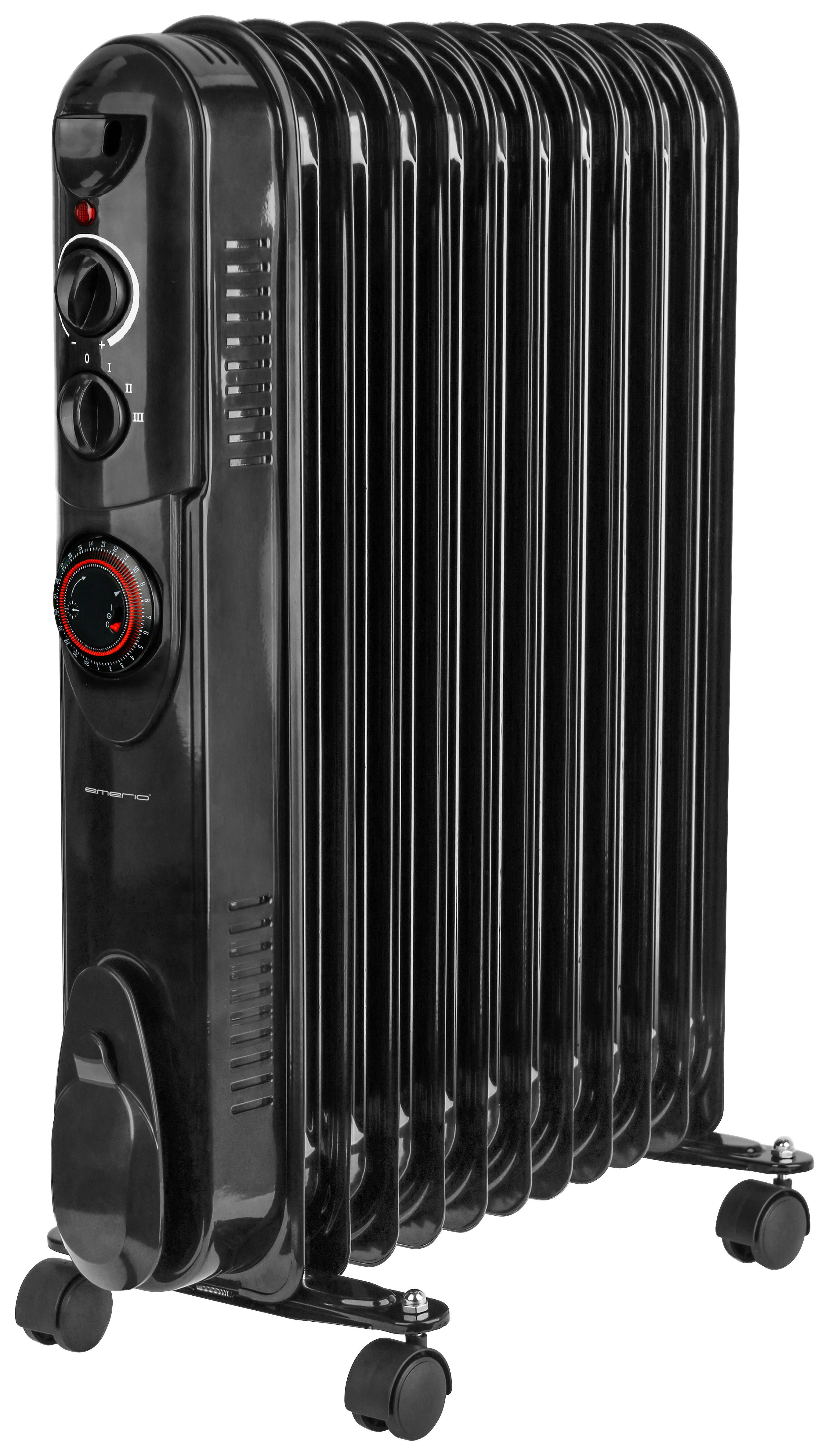 Emerio Ölradiator HO-132338.1 B/H/L: ca. 24x62,5x45 cm ca. 2500 W Ölradiator HO-132338.1 - (45,00/24,00/62,50cm) - Emerio