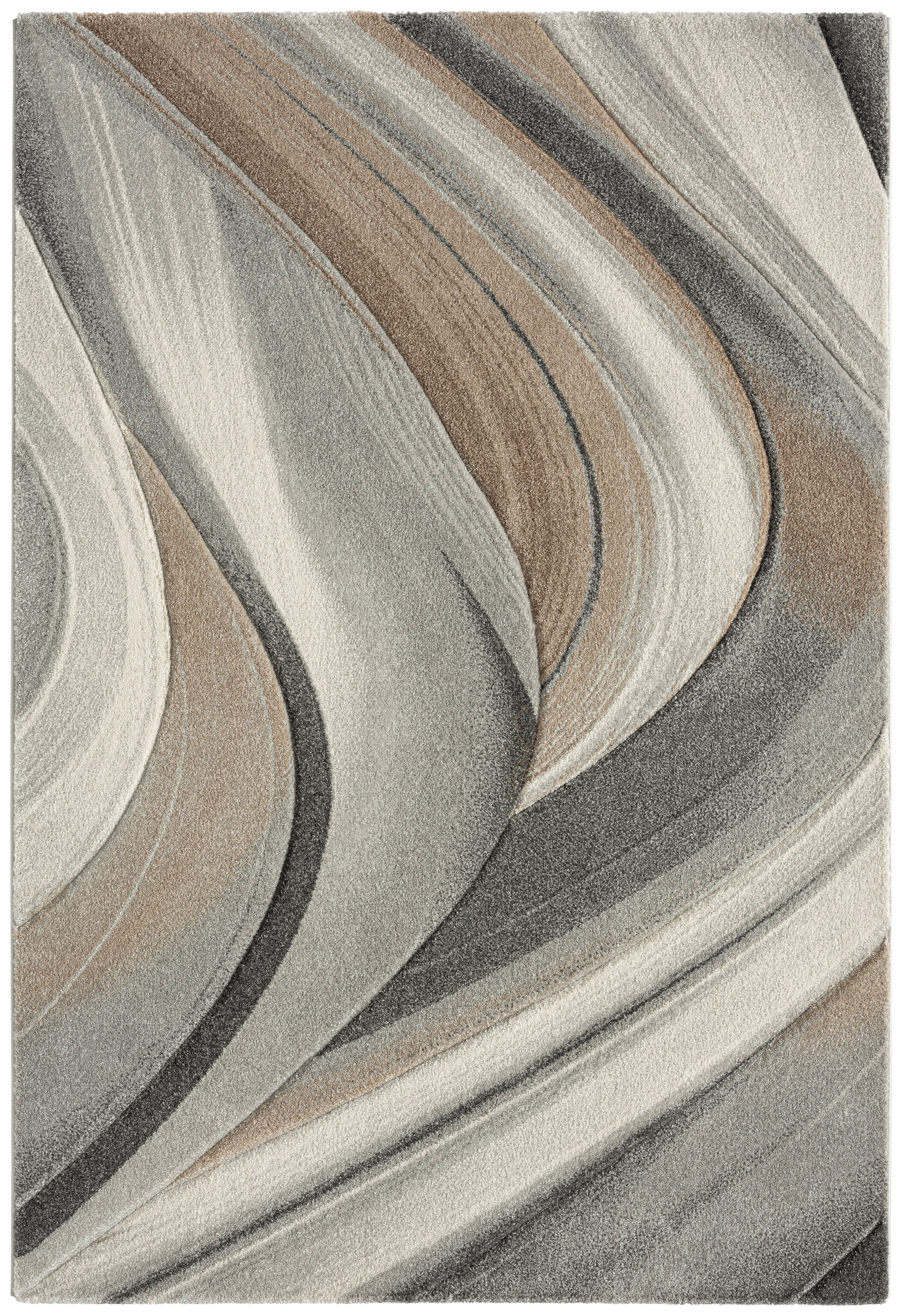 Merinos Teppich Belis Essence braun B/L: ca. 200x290 cm Belis Essence - braun/grau (200,00/290,00cm) - Merinos