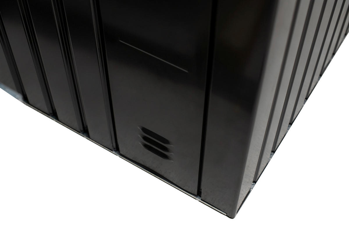 Westmann Fahrradgarage Velos schwarz B/H/L: ca. 133x151x222 cm Velos - schwarz (222,00/133,00/151,00cm) - Westmann