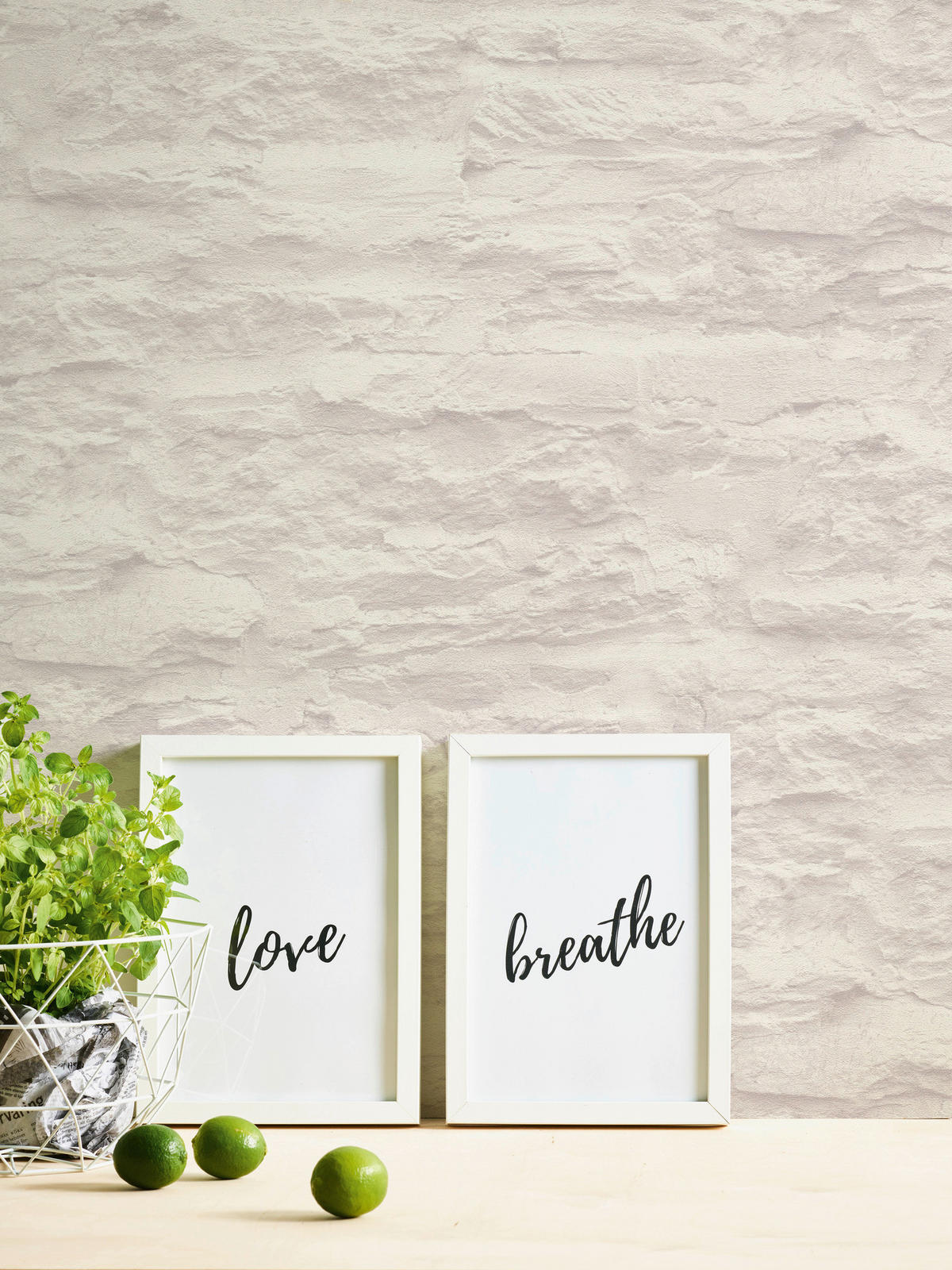 Livingwalls Vliestapete Best of Vlies Steine creme B/L: ca. 53x1005 cm Best of Vlies - creme (53,00/1005,00cm) - Livingwalls