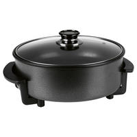GOURMETmaxx Elektrische Party-Pfanne schwarz Edelstahl B/H/L: ca. 14,5x36x34,5 cm Elektrische_Party-Pfanne - schwarz (34,50/14,50/36,00cm) - GOURMETmaxx