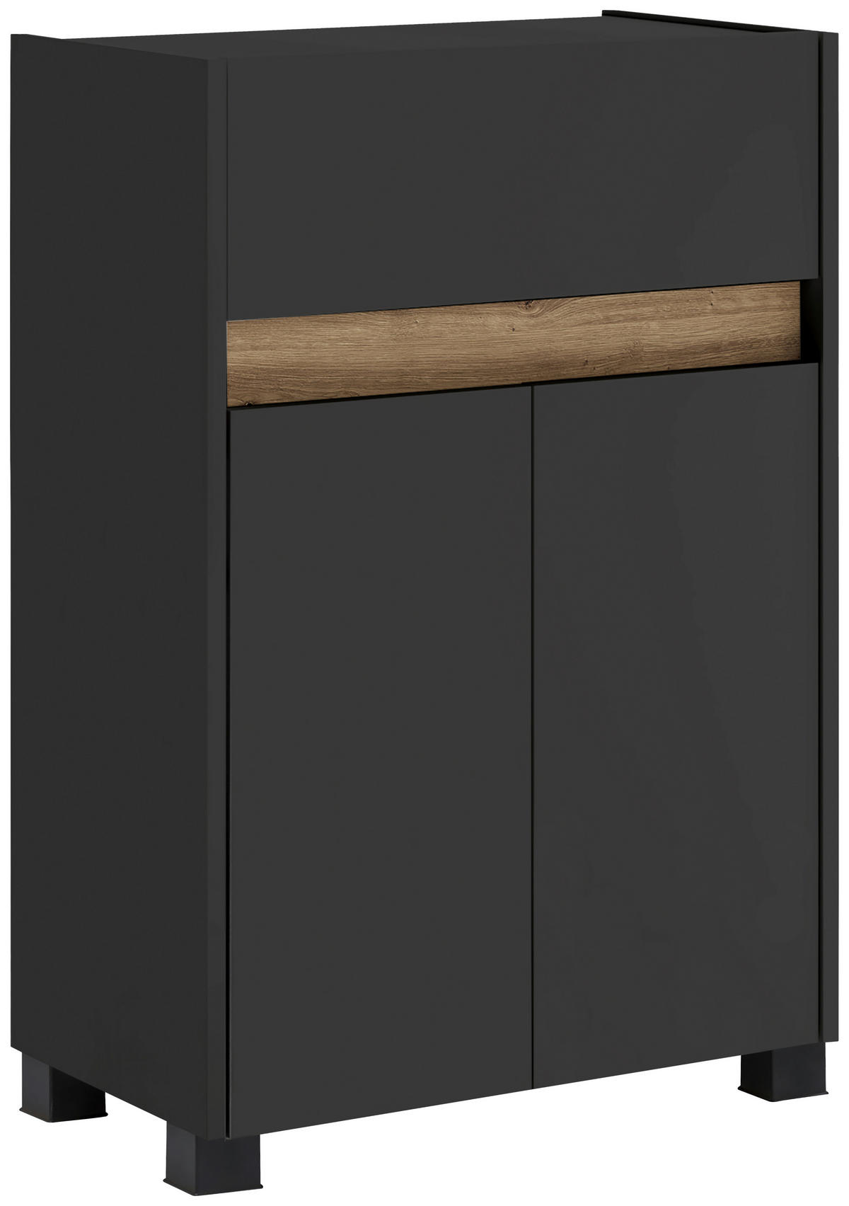 Unterschrank Cosmo anthrazit B/H/T: ca. 56,9x84,8x33 cm Cosmo - anthrazit (56,90/84,80/33,00cm) - Möbelpartner
