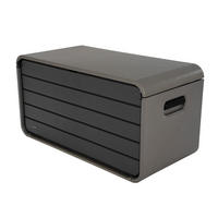 Lifetime Kissen- & Auflagenbox Space grau Kunststoff B/H/L: ca. 146,7x77,2x72,4 cm Space - grau (72,40/146,70/77,20cm) - Lifetime